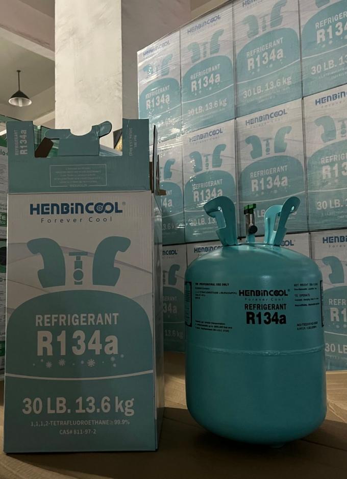 22.7kg 50lbs R134A Refrigerante 99,99% Pureza Embalagem recheada 1