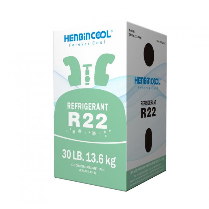 Độ tinh khiết cao 99,99% R22 chất l&agrave;m m&aacute;t kh&ocirc;ng m&ugrave;i HCFC chất l&agrave;m lạnh 22 Refrigerant 2