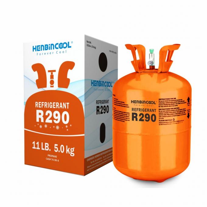 5kg Th&ugrave;ng d&ugrave;ng một lần R290 kh&iacute; l&agrave;m m&aacute;t Refrigerant 1
