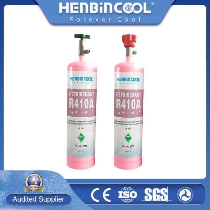 99.99% 800g R410A Kh&iacute; l&agrave;m m&aacute;t kh&iacute; &aacute;p suất cao R410a 410a 0