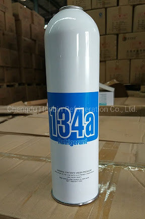 Kh&ocirc;ng m&agrave;u 1kg HFC-R134A chất l&agrave;m m&aacute;t Hai l&aacute;t c&oacute; thể Refrigerant cho xe AC 3