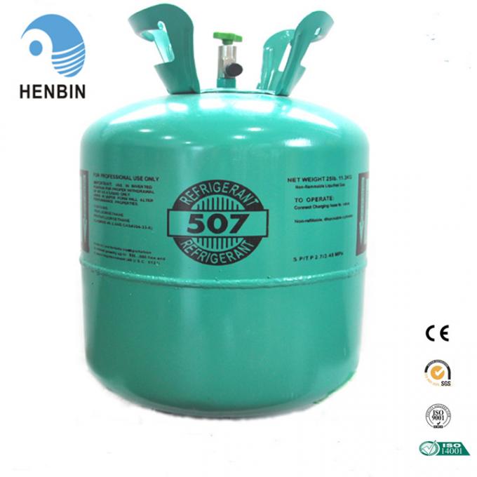25LB Kh&iacute; l&agrave;m m&aacute;t hỗn hợp HFC R507A 11.3KG Bao b&igrave; kh&ocirc;ng m&agrave;u v&agrave; r&otilde; r&agrave;ng 0