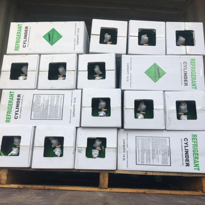 10.9kg 1 লিটার R404A রেফ্রিজারেন্ট 24 পাউন্ড সিলিন্ডার ইন্ডাস্ট্রিয়াল গ্রেড 5