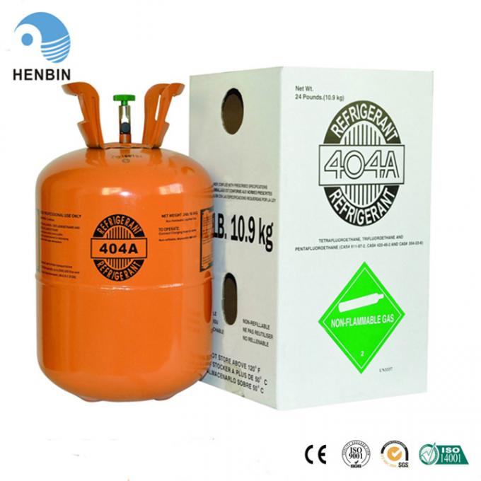 Kh&ocirc;ng m&ugrave;i 99,99% Kh&iacute; l&agrave;m lạnh R404A 10.9KG 404a Kh&iacute; l&agrave;m lạnh 0