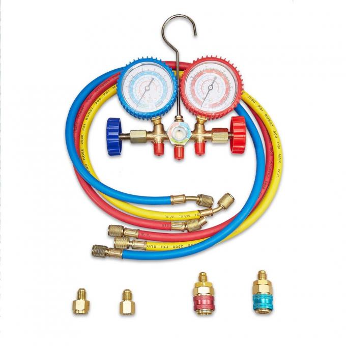 R134A R410A Soğutma Manifold Gauge Ac R134a Manifold Gauge Set 5
