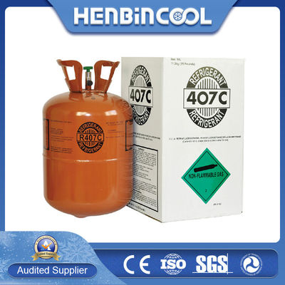 Calidad Gas refrigerante R407c incoloro de 11,3 kg Fábrica