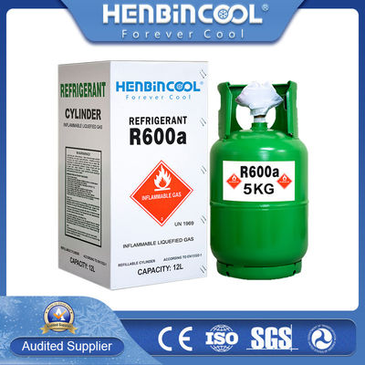คุณภาพ Isobutane R600A เครื่องเย็นเครื่องปรับอากาศ กระป๋องบรรจุใหม่แก๊สเย็น โรงงาน