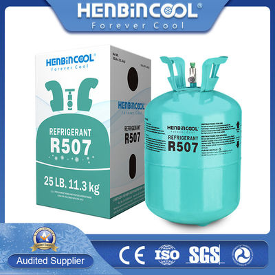 Calidad Refrigerante desechable Cyl 11,3 kg R507A CAS 420-46-2 Industrial Fábrica