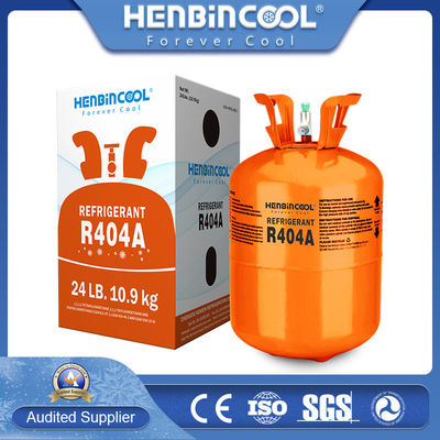 Quality 10.9kg HFCR404A Air Conditioning Refrigerant Gas 99.99% Purity factory