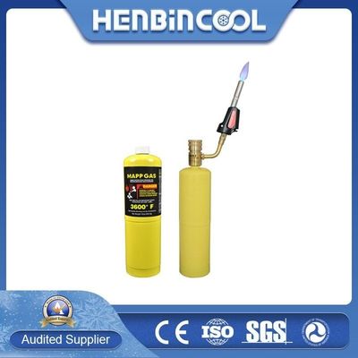 Kalite Renksiz Yanıcı MAPP Gazı 453.6g Map Pro Gaz Silindir fabrika