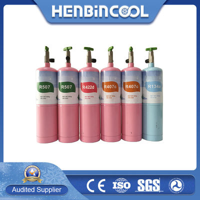 Calidad 99.99% HFC Gas refrigerante R134A CH2fcf3 para refrigeración a muy baja temperatura Fábrica