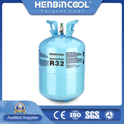 Kalite 9.5KG Tek Kullanımlık Tüp %99.99 HFC-R32 Soğutucu Akışkan CH2FCF3 Soğutucu Gaz fabrika