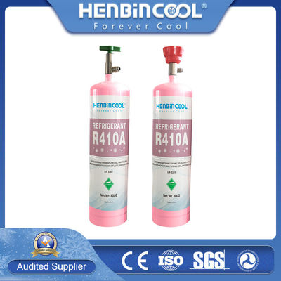 Kalite Küçük kutu soğutucu gaz R410A 11.3kg R410a 25lb Silindir fabrika