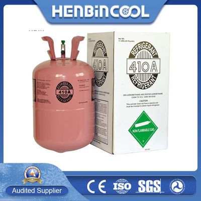Quality 99.9% Purity Cool Gas R410A Refrigeration Ac Gas R 410 25LB 11.3kg factory