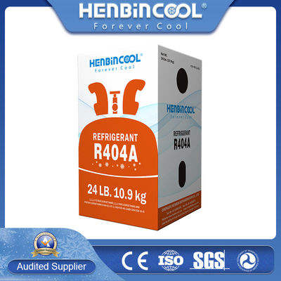 Calidad 10.9kg 99,99% R404A Gas refrigerante incoloro 404a Gas refrigerante Fábrica