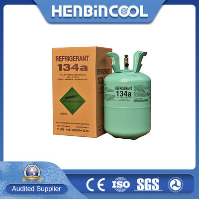 کیفیت 30 پوند / 50 پوند گاز خنک کننده R134A 99.95٪ خلوص ساخته شده در چین 13.6 ((30LB) KG/13.6L 22.7KG ((50LB) / 22.7L کارخانه