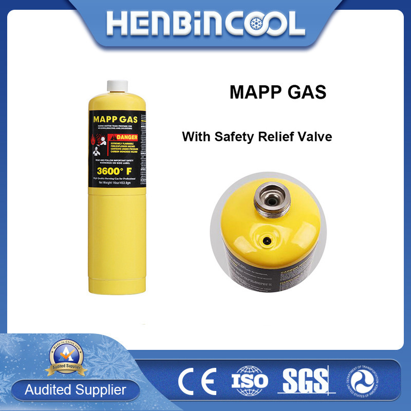 Map Gas Handler 14oz MAPP GAS Cylinder 399.7g Map Pro Gas Cylinder Hand Torch Fuel